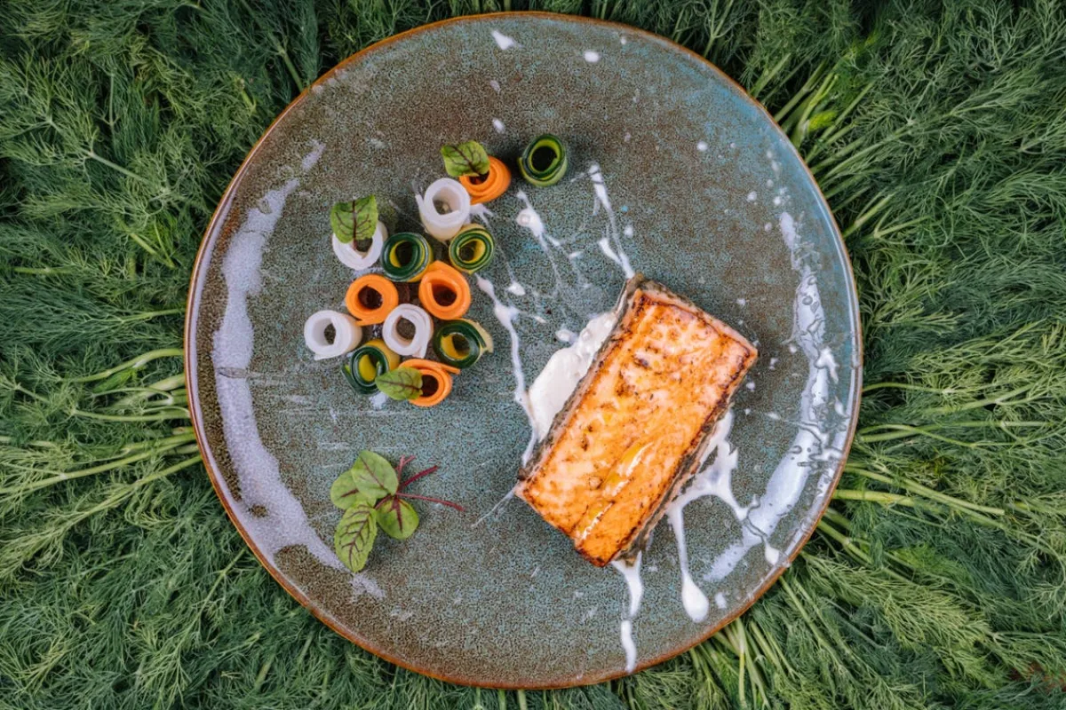 PRO.MUNDI Assiette plate rond vert grès émaillé Ø 24 cm Sky Online