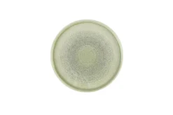 DUDSON Assiette plate rond vert porcelaine vitrifiée Ø 26 cm Harvest Grain Sale