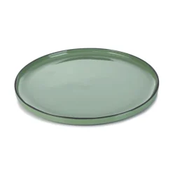 Assiette plate rond vert porcelaine culinaire Ø 30 cm  Caractère - REVOL Sale