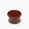 SERAX Assiette plate surélevée rond Venetian red grès émaillé Ø 19,5 cm La Mère Outlet