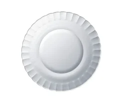 DURALEX Assiette plate transparent verre trempé Ø 23 cm Picardie Hot