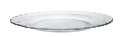DURALEX Assiette plate transparent verre trempé Ø 23 cm Picardie Hot