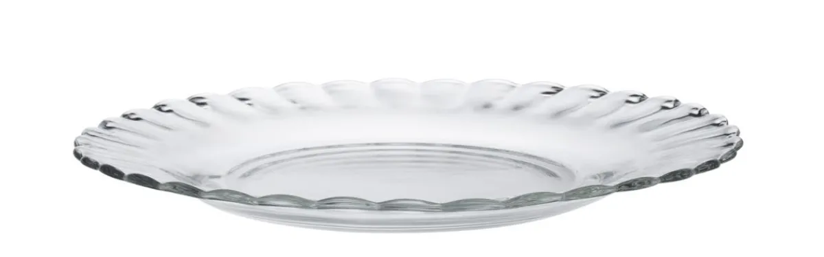 DURALEX Assiette plate transparent verre trempé Ø 20,5 cm Picardie Best