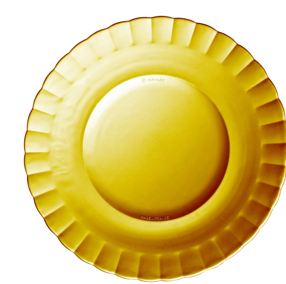 DURALEX Assiette plate vermeil verre trempé Ø 26 cm Picardie