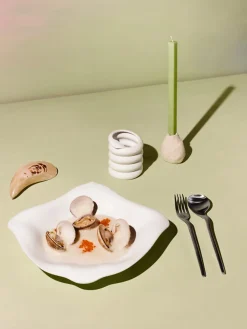 COOKPLAY Assiette porcelaine 31,5x22 cm Oceancook Sale