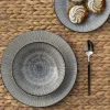 MEDARD DE NOBLAT Assiette à pâtes creuse rond beige grès émaillé Ø 18,5 cm Hypnose New