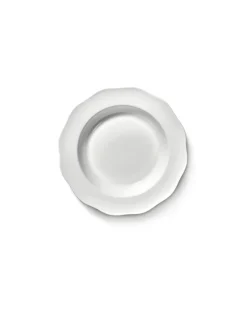 Assiette à pâtes creuse rond blanc porcelaine Ø 22 cm Silhouette - SERAX Clearance