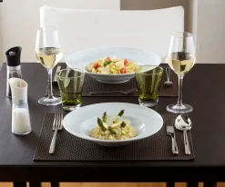 Aucune Assiette à pâtes rond blanc porcelaine Ø 26 cm Hot