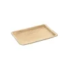 Assiette rectangulaire bois rectangulaire 18,5x13x1,5 cm Oxstal (100 pièces) - PRO.MUNDI Online