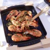Assiette rectangulaire noir fonte d'acier 33x23 cm - STAUB Online