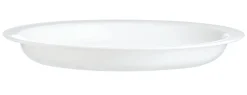 Assiette régithermie rond blanc verre opal Ø 25 cm Heat System - ARCOROC Hot