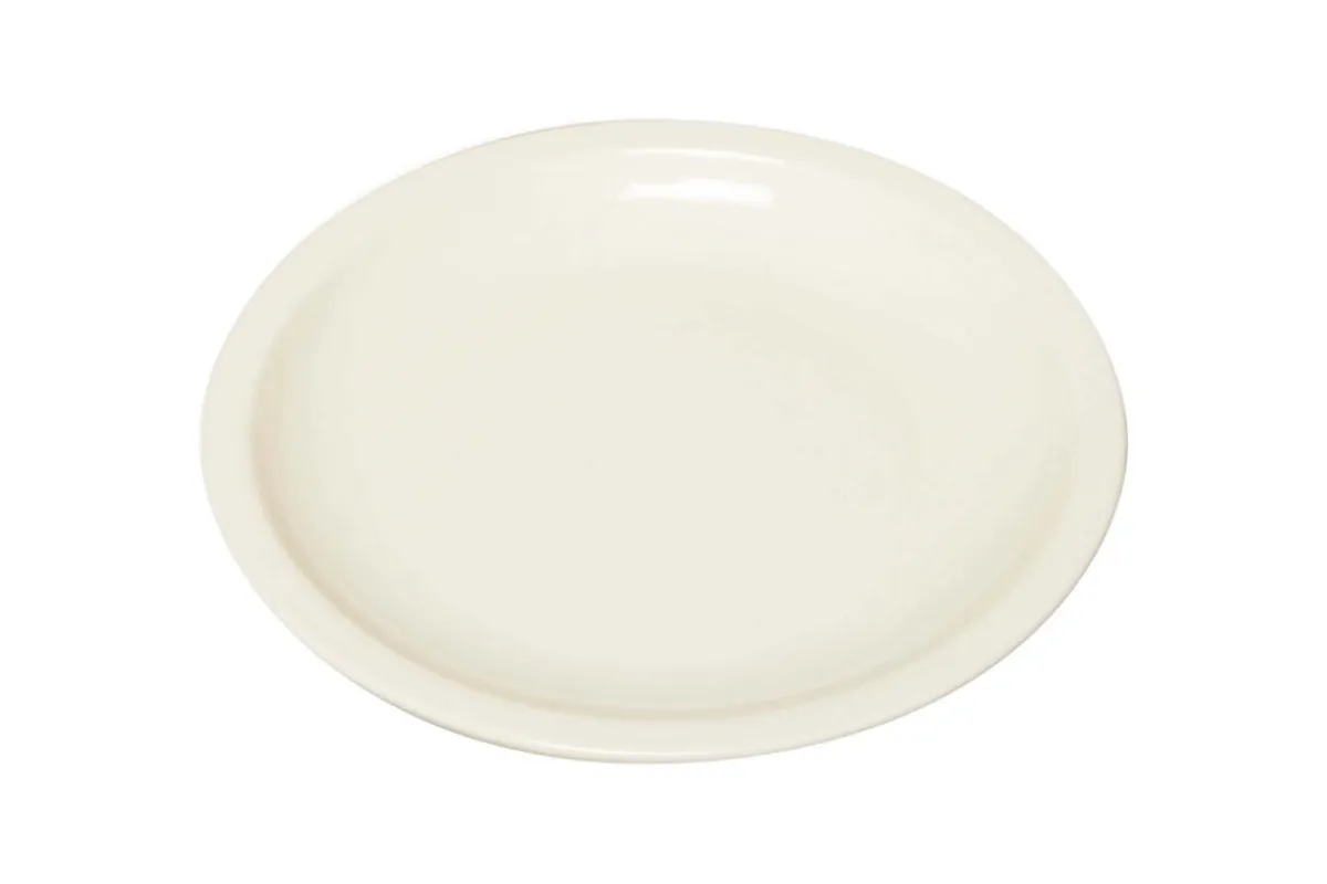 RAK Assiette régithermie rond ivoire porcelaine vitrifiée Ø 22,8 cm Hospital Sale