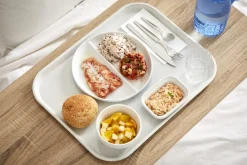 Assiette régithermie sans séparation rond blanc porcelaine Ø 22,8 cm Vitalia - ESSENTIALS COLLECTION Clearance