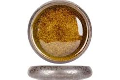 PROOF Assiette rond argent porcelaine Ø 17 cm Elements Mineral Best