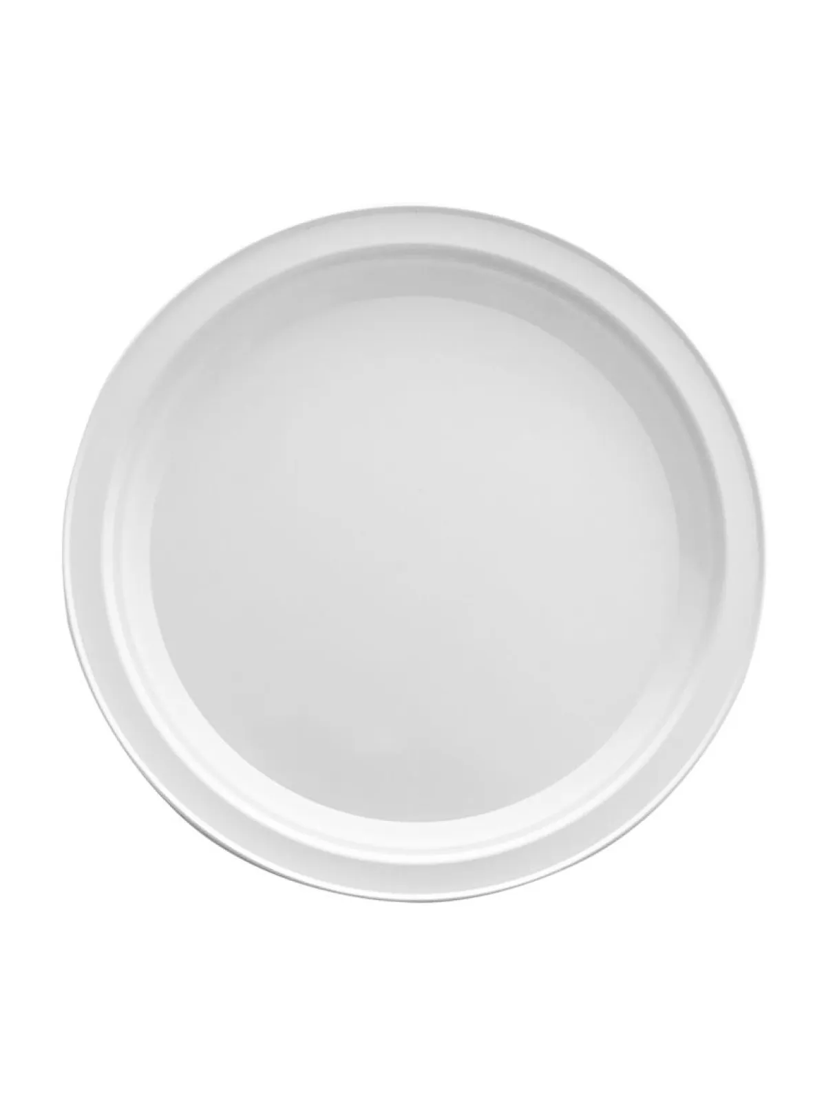 Assiette rond blanc acier émaillé Ø 22 cm Use & Reuse (60 pièces) - PINTINOX Online
