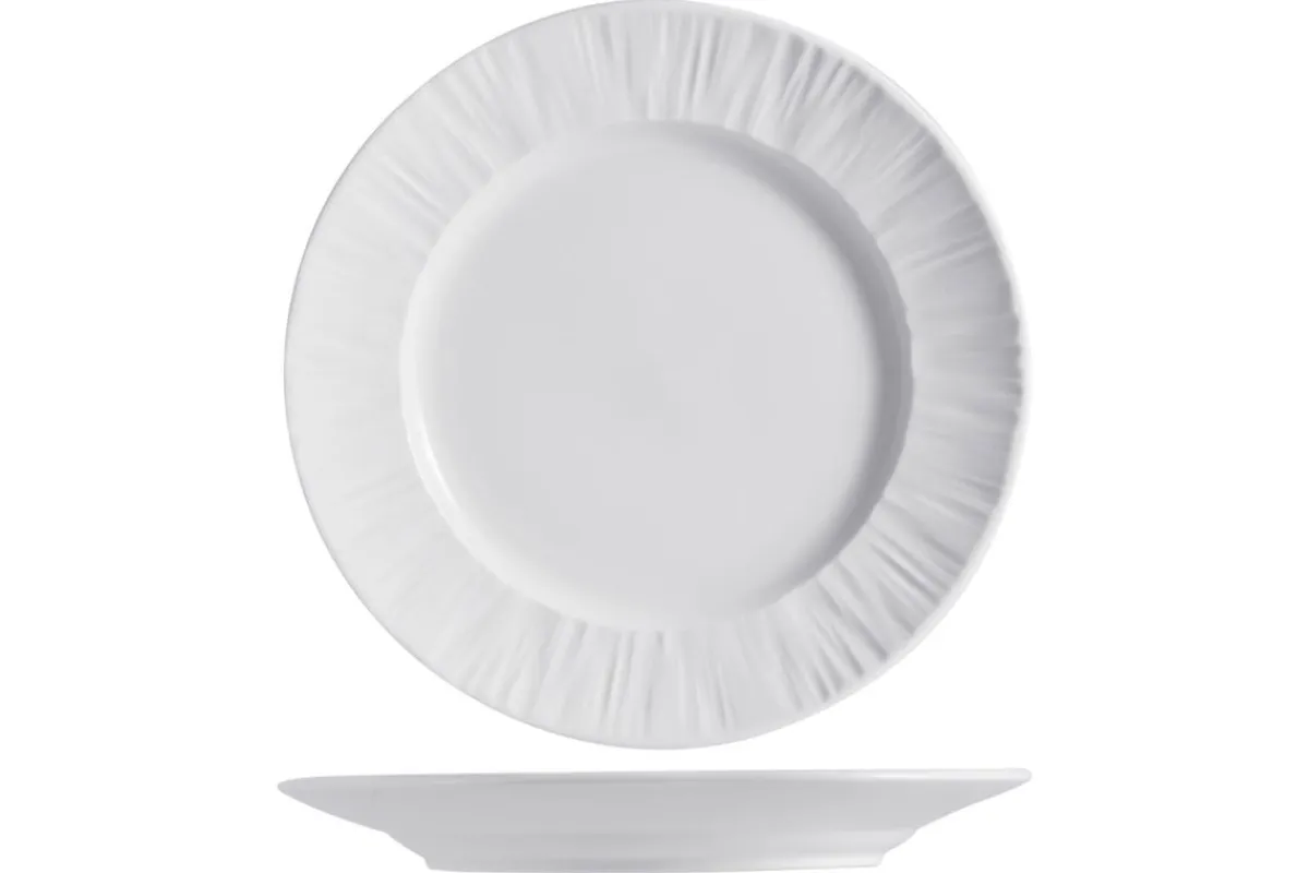 PROOF Assiette rond blanc porcelaine Ø 22 cm Pure White