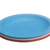 Assiette rond bleu fibre végétale Ø 13,4 cm Lilitouch - SAINT ROMAIN Hot