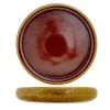 Assiette rond jaune porcelaine Ø 28 cm Elements Mustard - PROOF Online