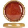Assiette rond jaune porcelaine Ø 17 cm Elements Mustard - PROOF Best