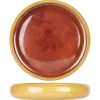 Assiette rond jaune porcelaine Ø 24 cm Elements Mustard - PROOF Clearance