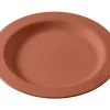 SAINT ROMAIN Assiette rond terracotta fibre végétale Ø 13,4 cm Liliroc Sale