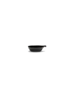 Assiette à tapas rond noir grès émaillé Ø 11 cm Feast By Ottolenghi - SERAX Online