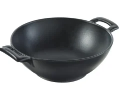 Assiette wok rond noir porcelaine culinaire Ø 20 cm Belle Cuisine - REVOL Discount