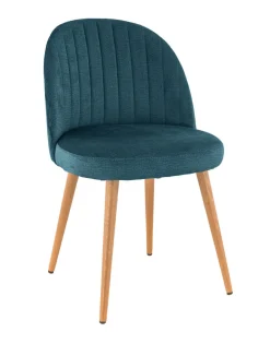 FLEXMOB Assise de chaise bleu pétrole 43x49x55 cm Emile