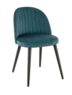 FLEXMOB Assise de chaise bleu pétrole 43x49x55 cm Emile