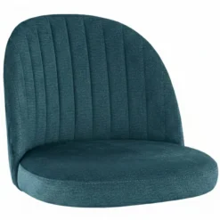 FLEXMOB Assise de chaise bleu pétrole 43x49x55 cm Emile