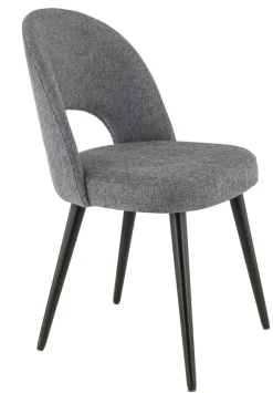 Assise de chaise gris foncé 43x49 cm Ginette - FLEXMOB Outlet