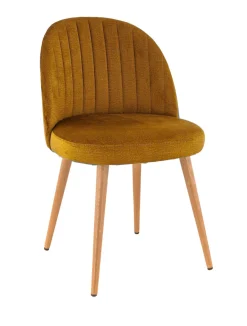 FLEXMOB Assise de chaise or 43x49x55 cm Emile Hot