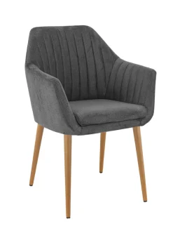 FLEXMOB Assise de fauteuil gris anthracite 47x63x59 cm Alfonse Hot