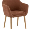FLEXMOB Assise de fauteuil terracotta 47x63x59 cm Romeo Hot
