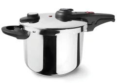 Autocuiseur inox 18/10 Sans revêtement Avec couvercle Ø 24 cm 23,5 cm 8 L - LACOR New