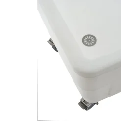 Bac autoporteur Sans couvercle blanc plastique 120x80x109,5 cm 500 L fond plein parois pleines - GILAC Online