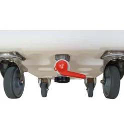 Bac autoporteur Sans couvercle blanc plastique 120x80x109,5 cm 500 L fond plein parois pleines - GILAC Online