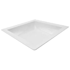 Bac carré blanc mélamine 37,5 cm Dover - DALEBROOK Clearance