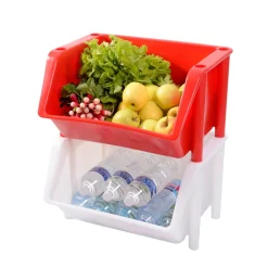 GILAC Bac de distribution plastique blanc 52,5x42,5x31,5 cm Sans couvercle Sale