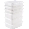 GILAC Bac à diviseuse Sans couvercle blanc plastique 53x41x14 cm 20 L fond plein parois pleines
