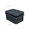 Bac gerbable Sans couvercle gris plastique 40x30x16,5 cm 12 L fond plein parois pleines - GILAC Online