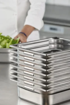 Bac GN 1/3 inox 18/10 P15 cm 5,6 L - PUJADAS Sale