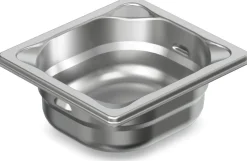 PUJADAS Bac GN 1/6 inox 18/10 P15 cm 2,2 L Hot