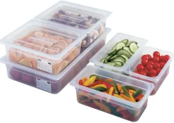 Bac GN 1/2 polypropylène (pp) P6,5 cm 3 L - CAMBRO Discount