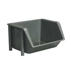 Bac à ingrédients plastique gris 52,5x42,5x31,5 cm Sans couvercle - GILAC Sale