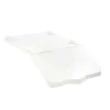 GILAC Bac à ingrédients sur roues plastique transparent 56,5x31,5x69 cm Avec couvercle (2 pièces)