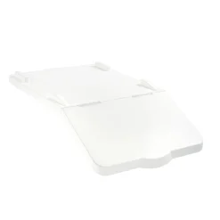 GILAC Bac à ingrédients sur roues plastique transparent 56,5x31,5x69 cm Avec couvercle (2 pièces)