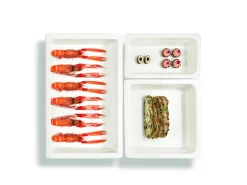 RAK Bac ivoire porcelaine vitrifiée 32,5 cm Range Buffet Best