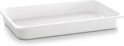 Bac mélamine blanc 53x32,5x6,5 cm 7,1 L Ecoline - APS Discount