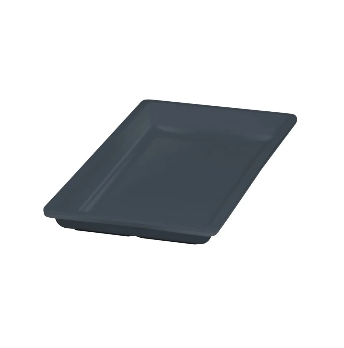 PLATEX Bac mélamine gris 530x325x30 mm Vestah Hot